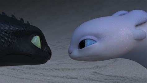 how to train your dragon 3 new trailer reveals toothless is in love