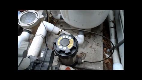 hayward cl chlorinator lid  ring replacement youtube