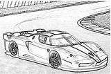 Ferrari Fxx Kleurplaten Kleurplaat Malvorlagen Downloaden Uitprinten sketch template