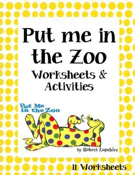 put    zoo worksheets  activities zoo activities preschool