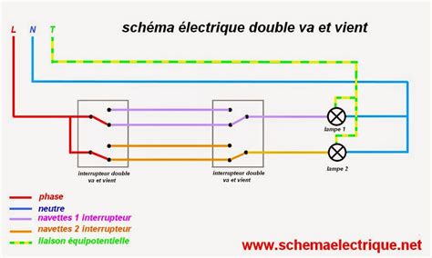 schema electrique eclairage