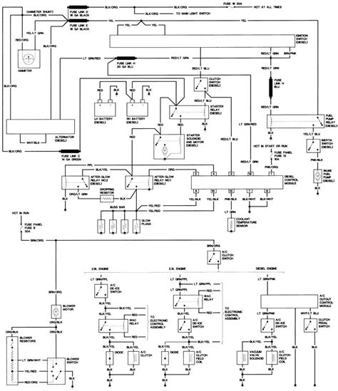 ford bronco  wiring diagram