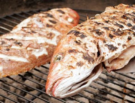 Grilled Whole Sea Bass With Salmoriglio Sauce Daily Mediterranean Diet