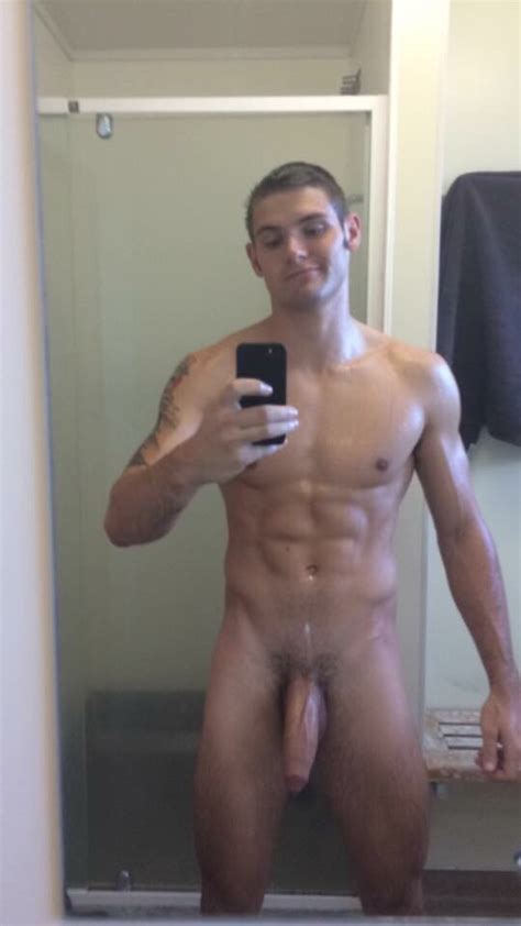 fit guy kngcock1 reveals his thick uncut cock mrgays