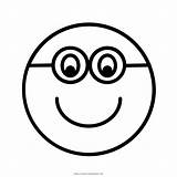 Nerd Coloring Pages Emoji Template sketch template