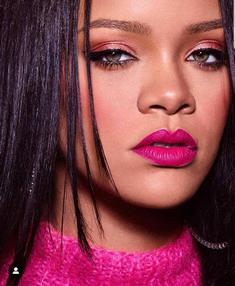 Pin By Rahiq Mohamed On Rihanna Rihanna Makeup Rihanna Pink Lips