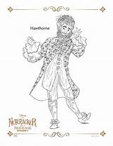 Coloring Realms Four Nutcracker Pages Sheets Activity Hawthorne sketch template
