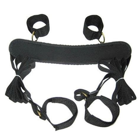 Adult Sex Games Accessories Bed Bondage Restraints Neck Hand Ankle Cuff