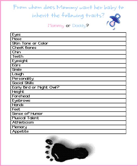 printable baby shower games  printable budget worksheets