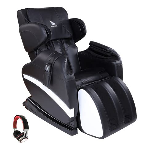 Electric Shiatsu Full Body Massage Chair Recliner Zero Gravity W Heat
