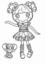 Lalaloopsy Ember Colorir Flicker Imprimir sketch template