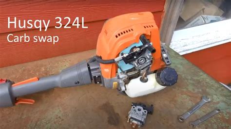 husqvarna  weedeater carb replace youtube