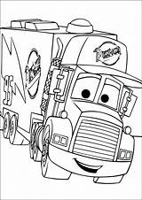 Mcqueen Truck Mack Triazs sketch template