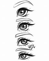 Drawing Eyes Lorre Christina Rawsueshii Eye Drawings Scary Draw Desenho Anime Cartoon Manga Inspiring Girl Sketches Olhos Para Desenhos Demon sketch template