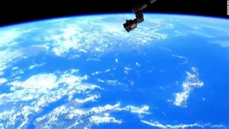 orbit  earth  space cnn video