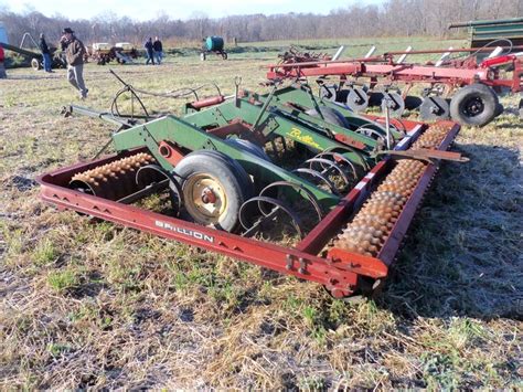 brillion cultimulcher farm equipment  tractors vintage farm