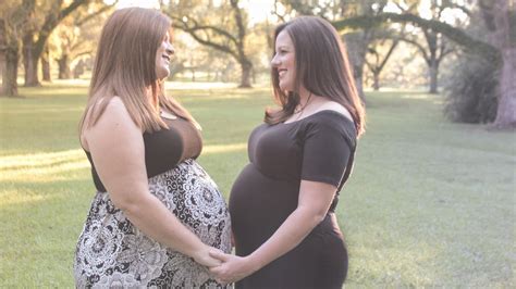 Lesbian Couple Both Pregnant And Due On The Same Day Queerfamilies