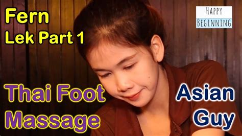 thai foot massage fern lek massage s22 bangkok thailand part 1 youtube