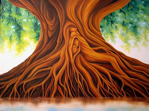 dawn waters baker tree  life painting sold