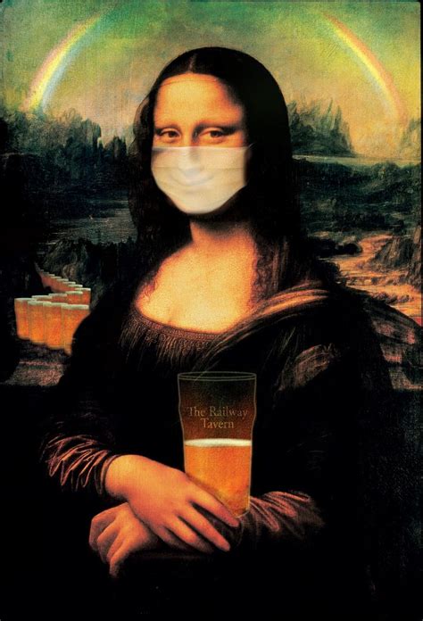 Mona Lisa Gets A Mask And Rainbow Streetview News