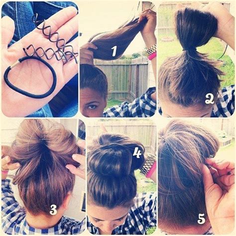 6 totally easy and chic spin pin hair tutorials hair hacks hair