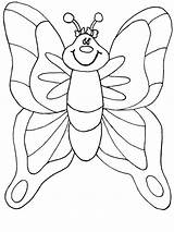 Coloring Butterfly Pages Pre Preschool Printables Sheets Kids Color Butterflies Colouring Printable Moth Number Animal Kinder School Cartoon Spring Manners sketch template