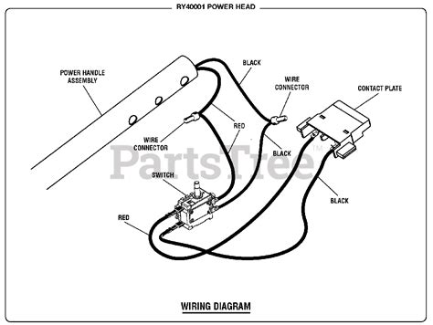 Ryobi Ry 40001 Ryobi String Trimmer Powerhead Wiring Diagram Parts