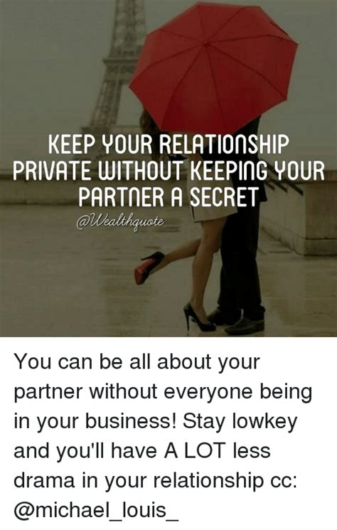 Keep Your Relationship Private Without Keeping Your