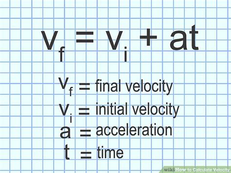 find final velocity  acceleration