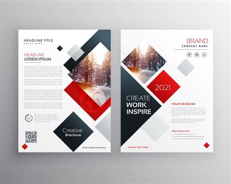 creative business brochure template design  size