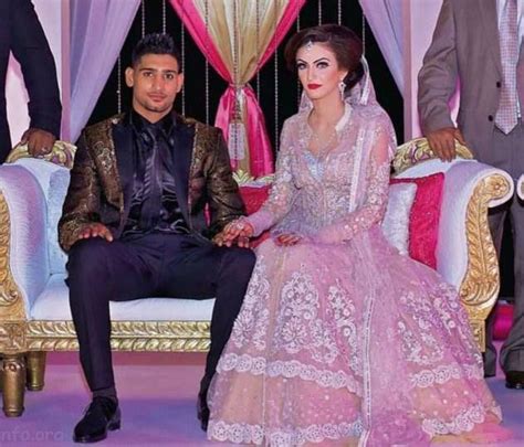 amir khan and faryal makhdoom s exclusive valima reception pictures indian fashion india