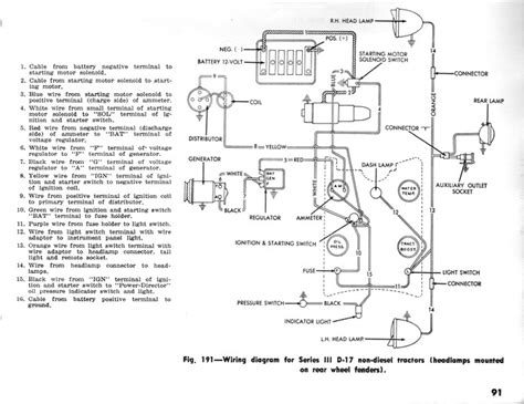 allis chalmers voltage regulator wiring diagram