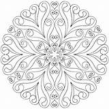 Coloring Mandala Pages Printable Adult Mandalas Hamsa Drawing Pattern Hand Adults Color Books Pdf Drawings Print Easter Medallion Bandana Barokas sketch template