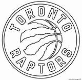 Coloriage Raptors Lakers Logos Imprimé sketch template