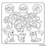 Labyrinth Maze Tangled Spel Voedsel Passend Weg Favoriet Labyrint Verwarde Raadsel Peuterkinderen Worm sketch template
