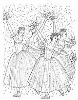 Ballerina Coloring Pages sketch template