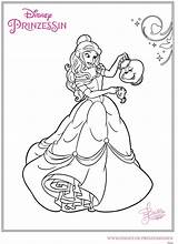 Prinzessin Ausmalbild sketch template