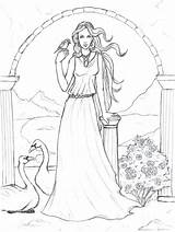 Artemis Getdrawings Mythology sketch template