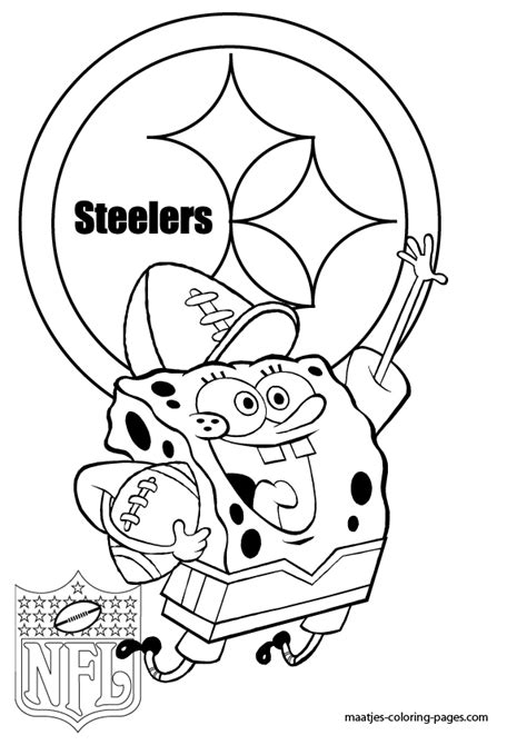 pittsburgh steelers coloring pages   clip art