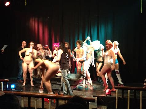 img 1871 in gallery burlesque show finale girls get naked on stage pour the champa