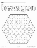 Hexagon Dot Coloring Printable Do Shapes Shape Preschool Pages Kids Toddlers Printables Preschoolers Getcolorings Color Pag Recognition Kindergarteners Skills Practice sketch template