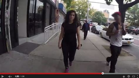 watch woman harassed more than 100 times walking in nyc