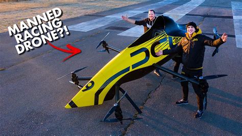 giant racing drone  carry  person