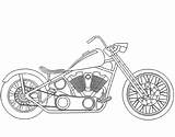 Motorcycles Chopper Motorrad Usable Reciclagem Chooper Senioren Oldtimer Madeira Glide Vorlagen Harleydavidsonbikepics Ausmalen Colorkiddo sketch template