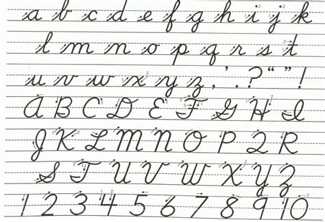 cursive alphabet   alphabetworksheetsfreecom