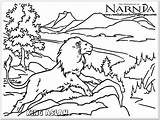 Narnia Aslan Kolorowanki Testy Rysunki Caspian Wardrobe sketch template