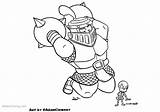 Clash Royale Coloring Pages Adam Adults Printable Color Kids Print Bettercoloring sketch template