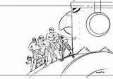 Aquabats Coloring Sheets Template Pages sketch template