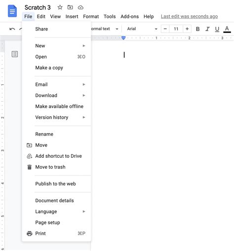 google docs  reorganizing toolbar menus   web togoogle