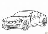 Hyundai Coloring Toyota Genesis Pages Coupe Fast Car Drawing Furious Supra Cars Bmw Tundra Fancy Printable Luxury Color Kids Print sketch template